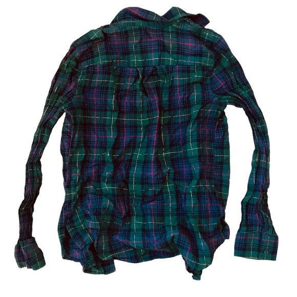 St John’s Bay S plaid old money grunge boho fall autumn tradition classic comfy - Picture 3 of 4